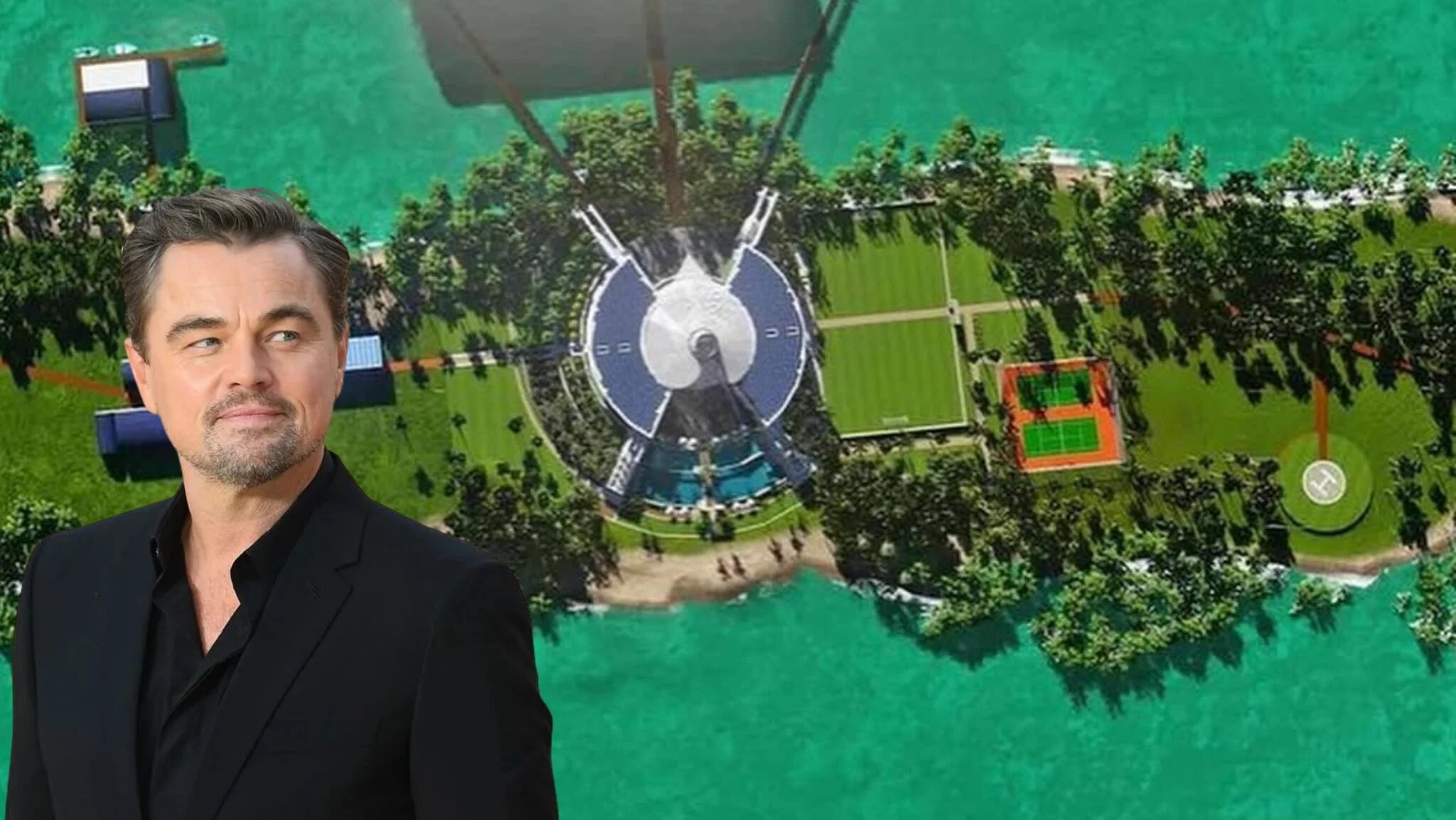 Leonardo DiCaprio invierte casi dos millones de dólares en comprar una isla para convertirla en un santuario ecológico 🏝️🐢🌊