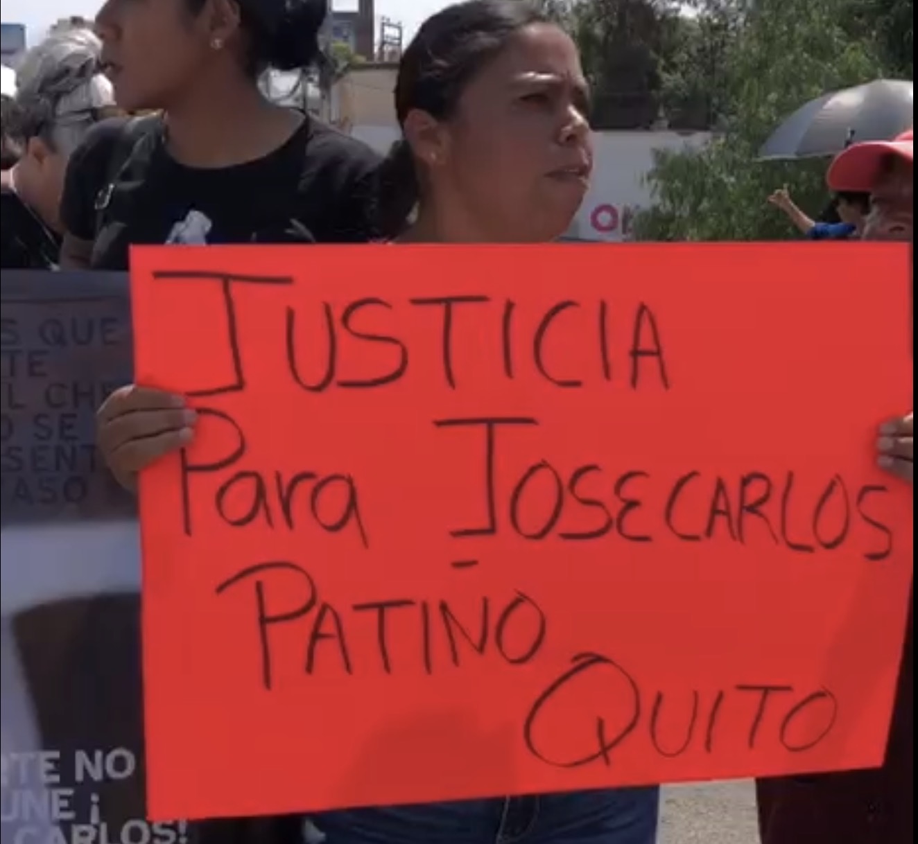 Habitantes de La Negreta se manifestaron para pedir justicia por un homicidio