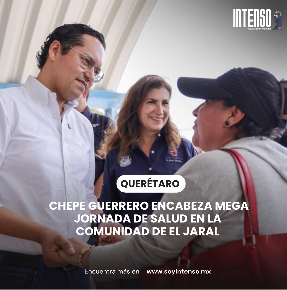 Chepe Guerrero encabeza Mega Jornada de Salud en la comunidad de El Jaral