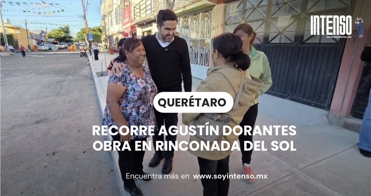 Recorre Agustín Dorantes obra en Rinconada del Sol