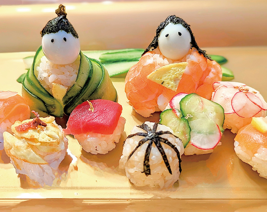 ひな祭りに♪ おひなさまの手毬寿司〜みんな大好き！お米ライフ