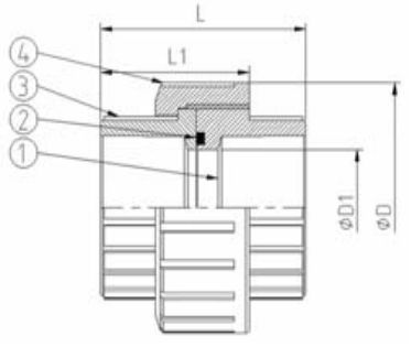 Compression Union Cat 22 Pressure Pipe - Amazing Desktop Space Illustrations | Free Download
