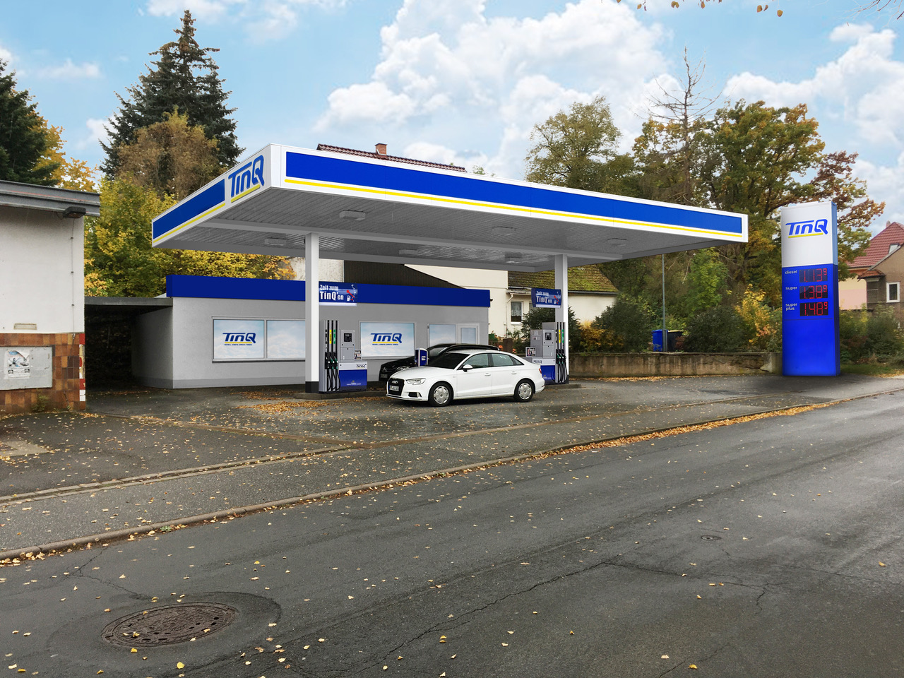 picture Tinq Tankstelle gulf de