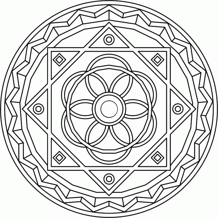 images Mandalas Para Colorear Faciles Para Niños mandalas web