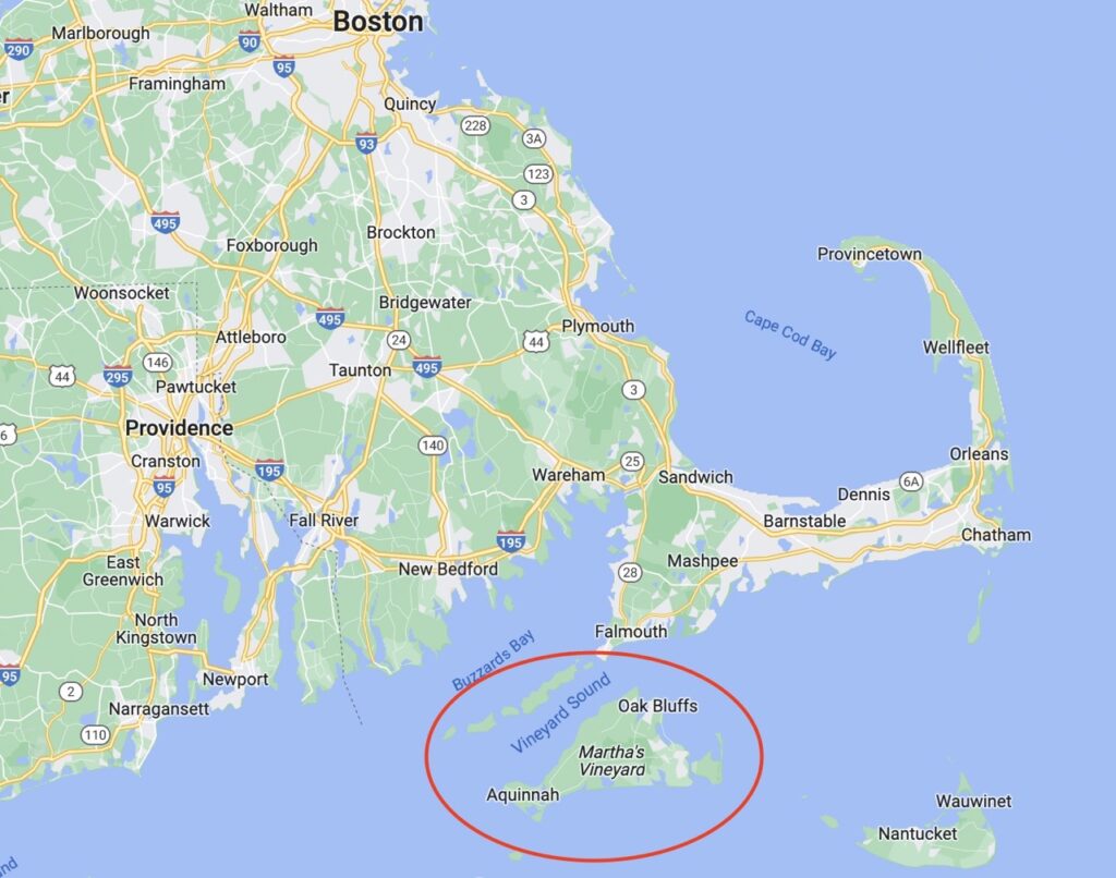 Martha S Vineyard Day Trip What You Really Need To Know Middle Journey Marthas. Vineyard Map 1024x806 