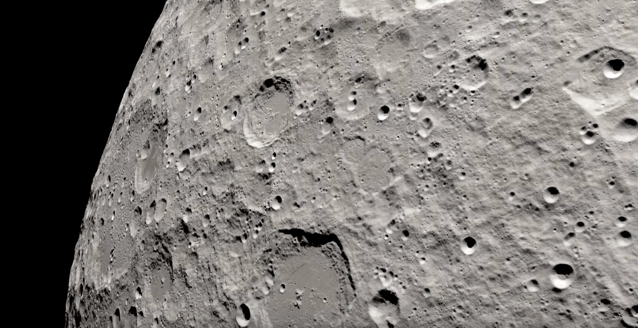 NASA Video: Apollo 13 views of the Moon in 4K