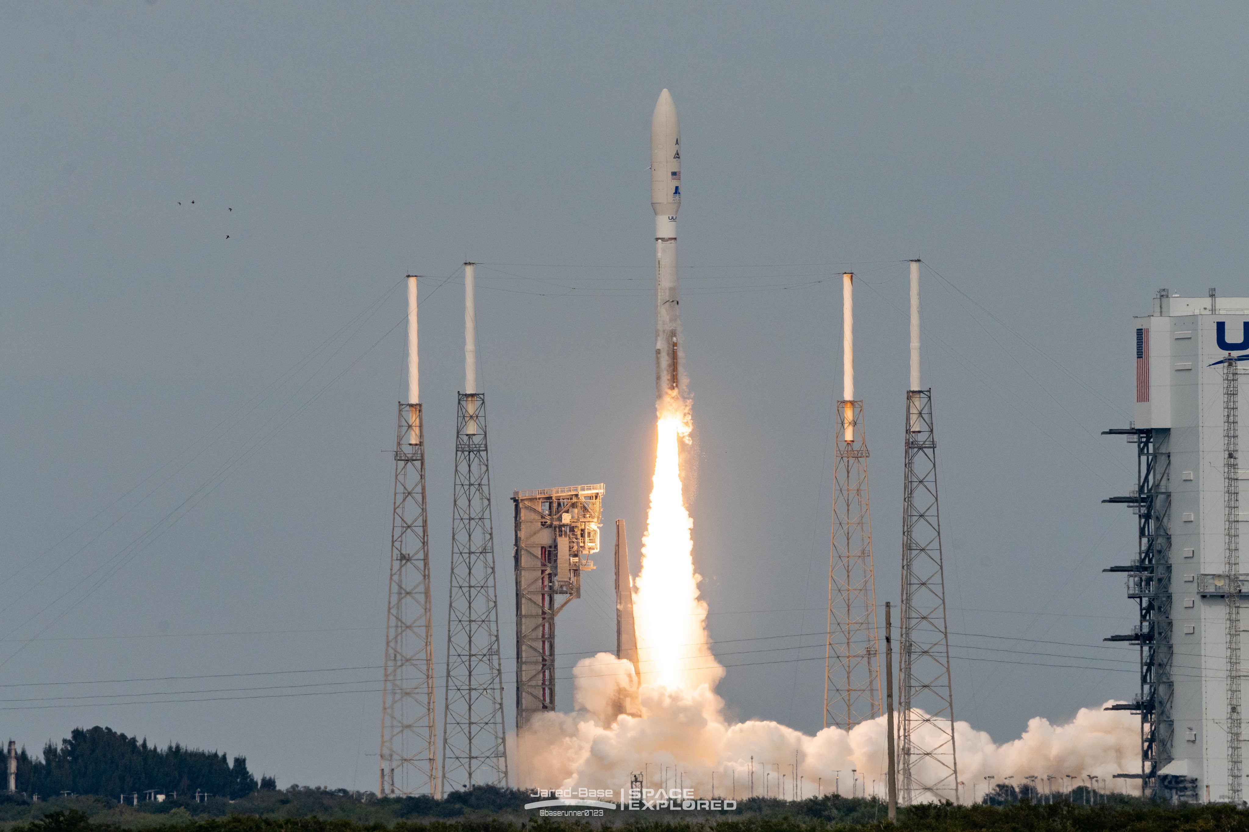 ULA launches firsttime configuration Atlas V for the US Space Force
