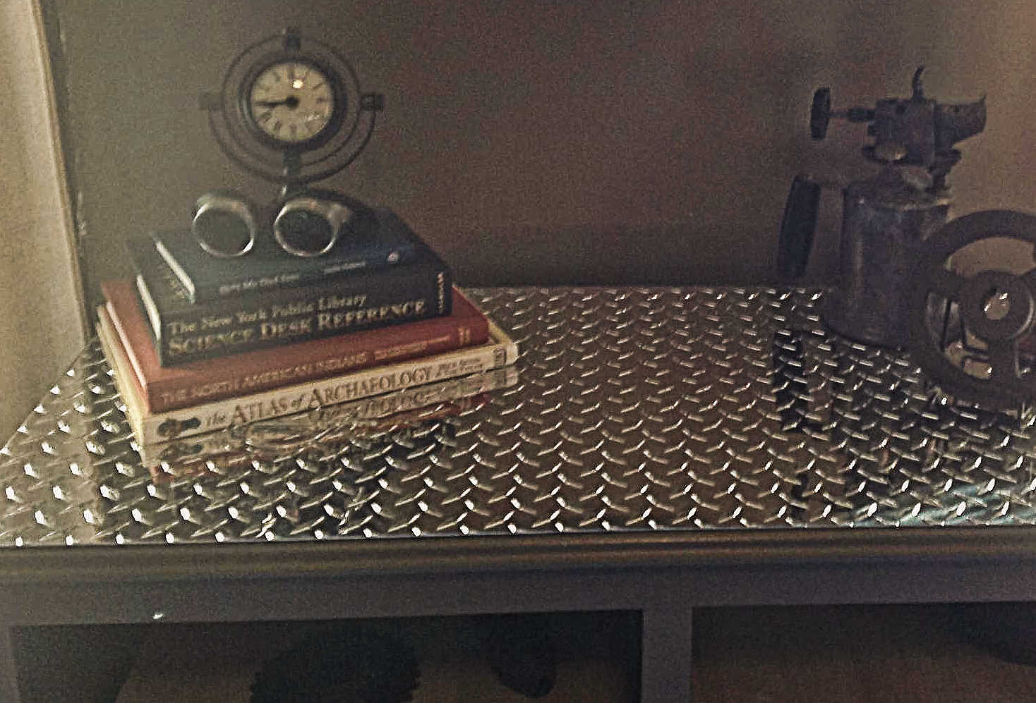 Custom diamond plate made at fab shop