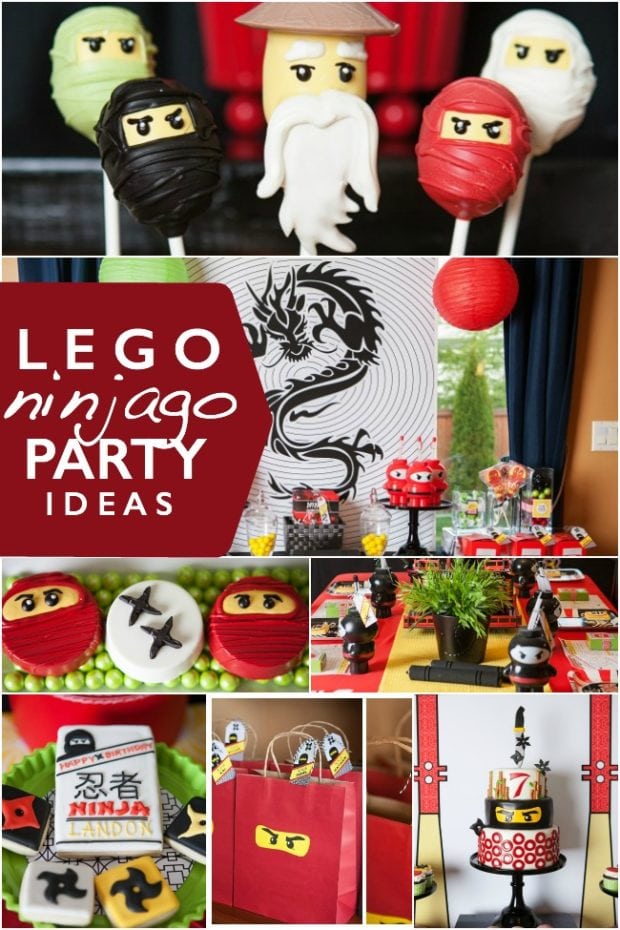12 awesome lego ninjago party ideas . A Lego Ninjago Birthday Party | Spaceships and Laser Beams