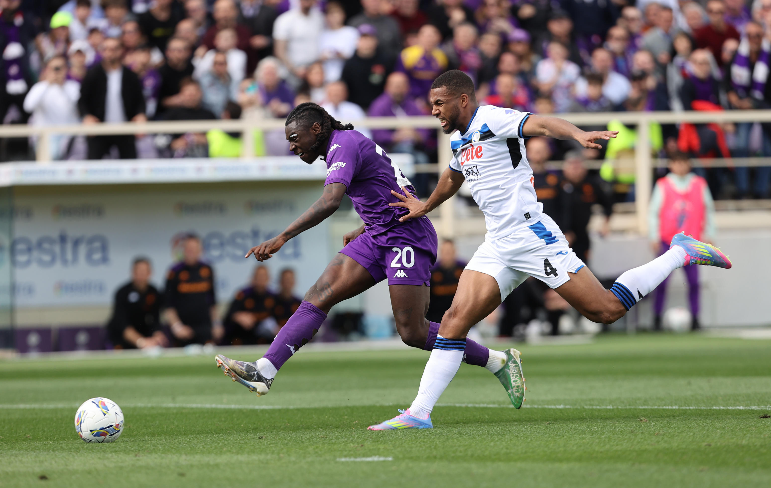 Fiorentina Atalanta Kean Hein tre punti