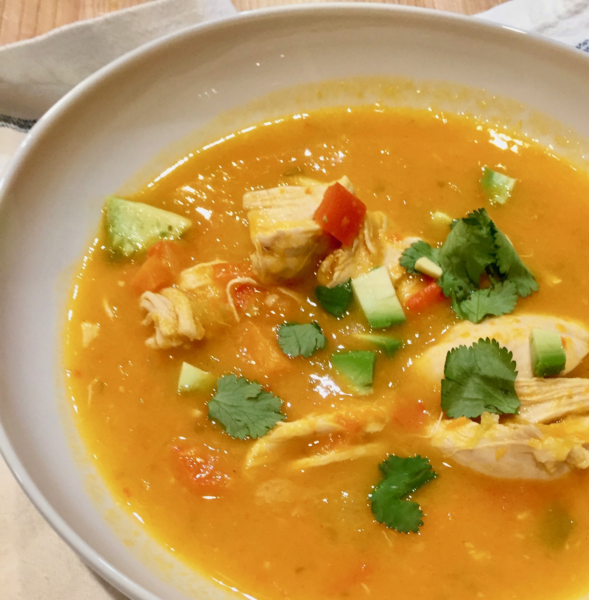 Buffalo Chicken Soup