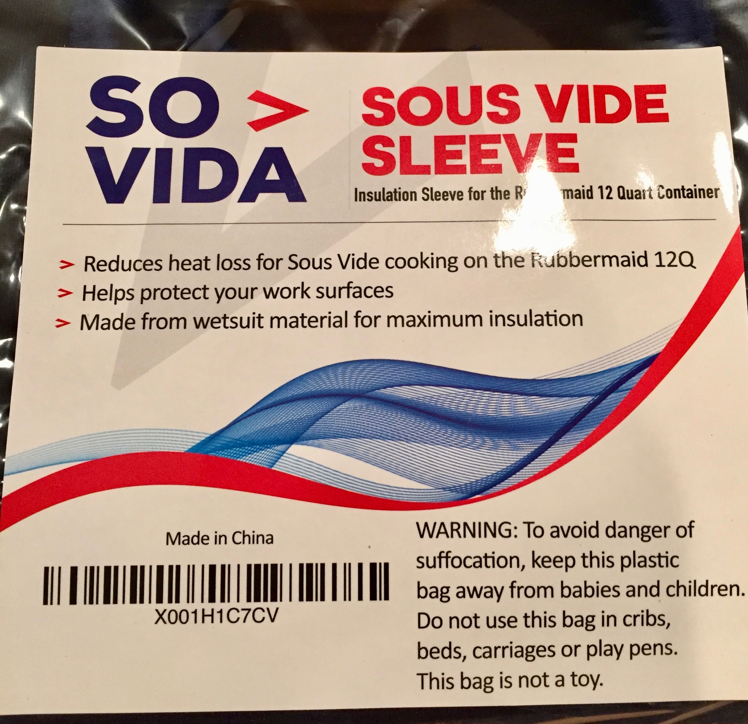 Sous Vide Padded Sleeve