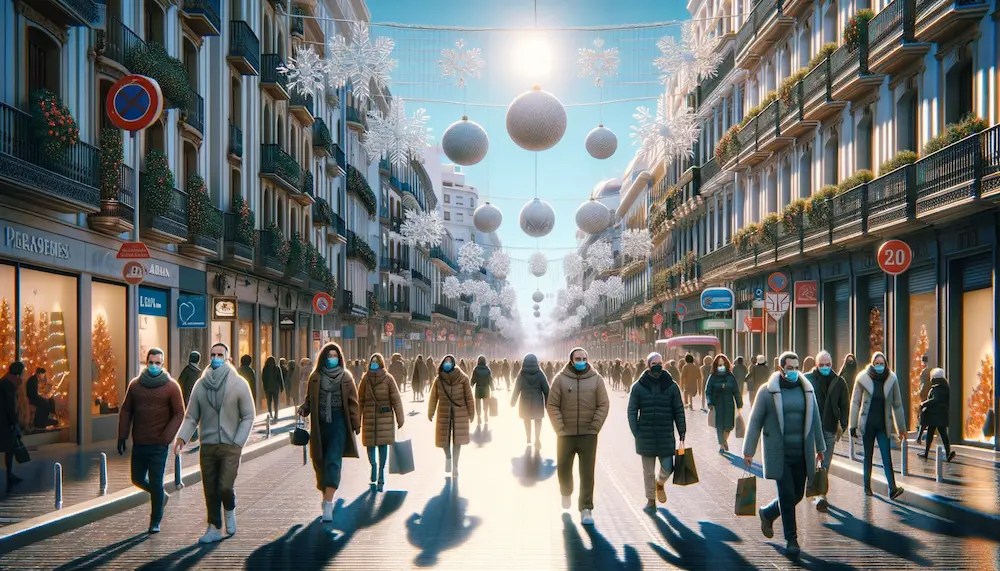 Рекордные температуры и всплеск COVID-19 в Испании накануне Рождества