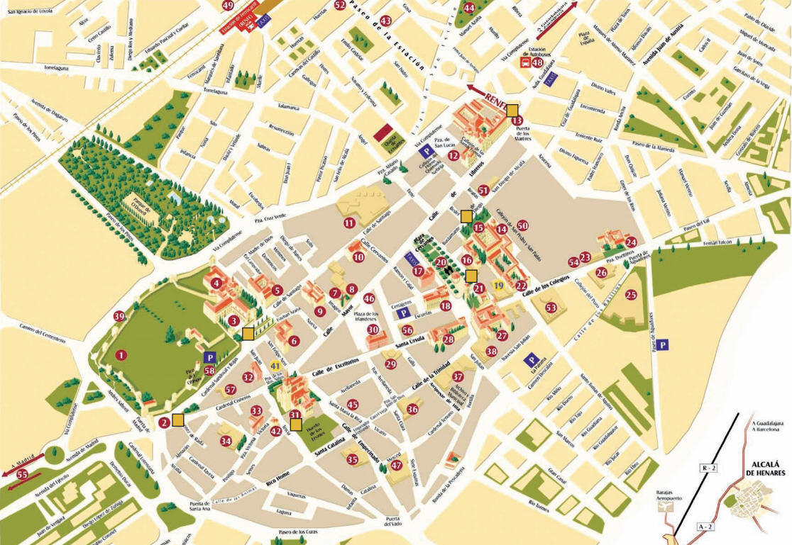 Download Alcal De Henares Map Free Printable Maps Here Alcala De Henares Map Cover Image 