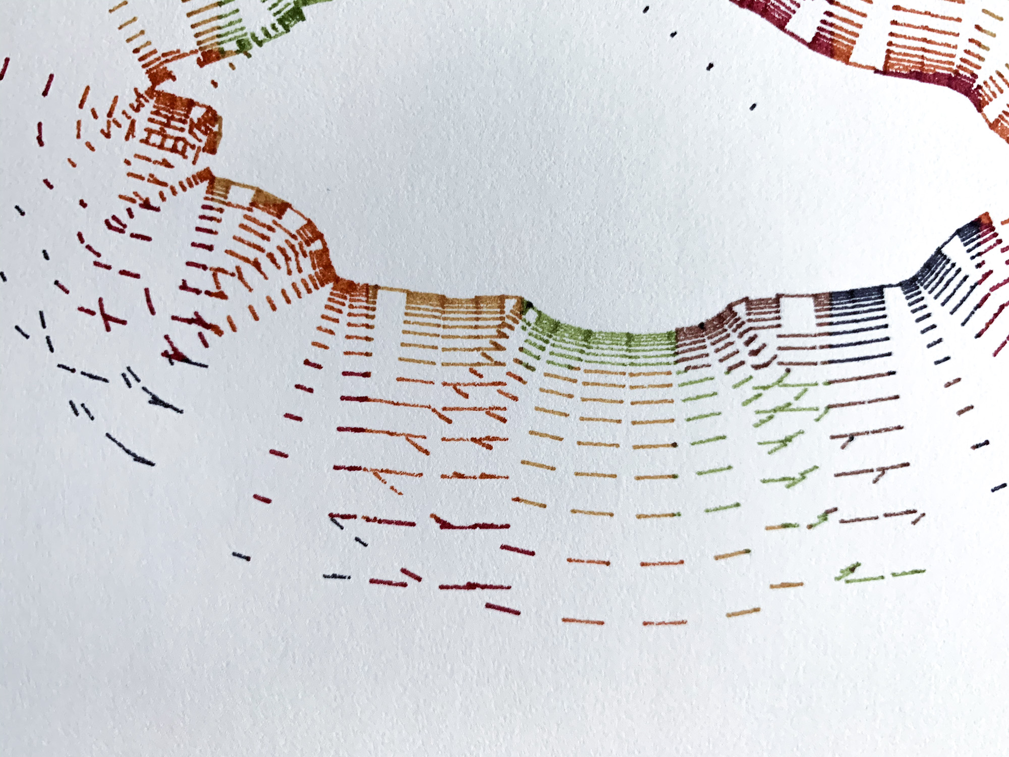 Circe: Colored Line Study