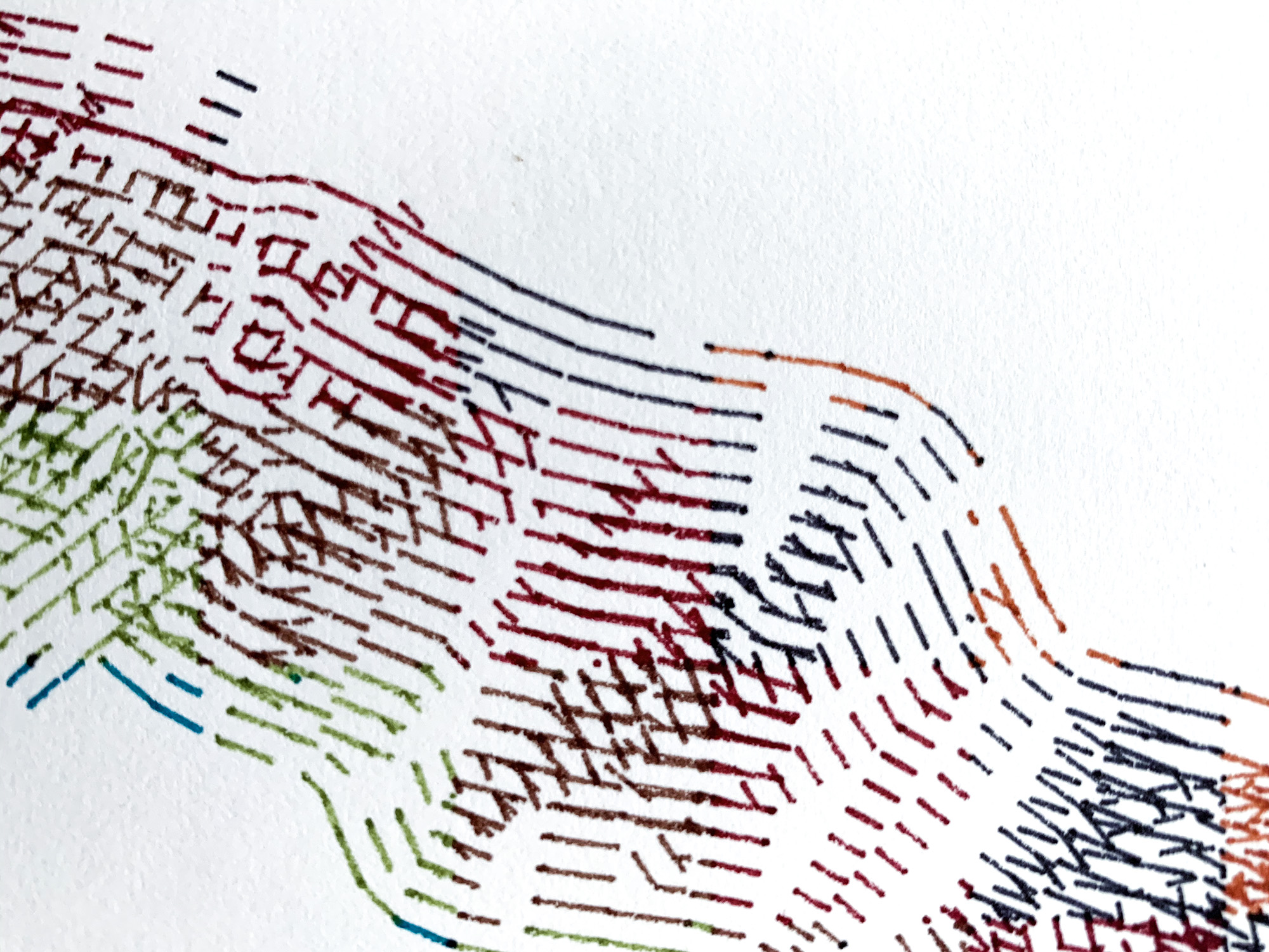 Circe: Colored Line Study