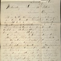 1863: Oscar Easley to Amy (Freeman) Easley