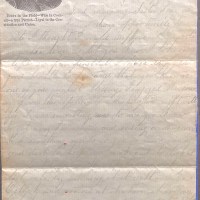 1861: Joseph W. Luxford to Dinah E. Luxford