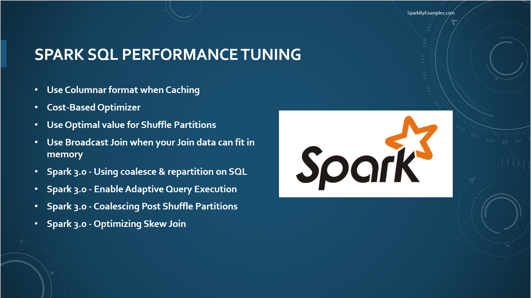 Spark SQL Performance Tuning by Configurations - Spark By {Examples}
