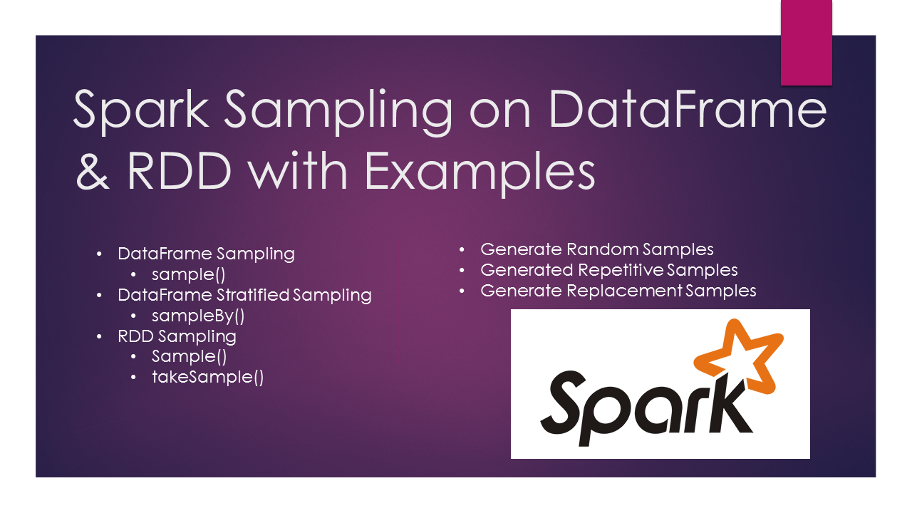 Spark SQL Sampling with Examples - Spark by {Examples}