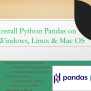 Install Pandas On Linux & Mac OS - Spark By {Examples}