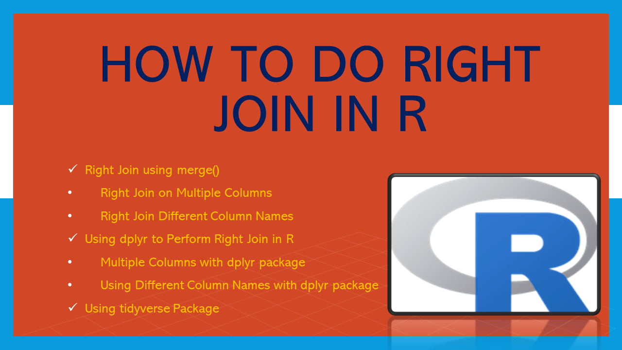 You are currently viewing How to do Right Join in R?