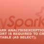 PySpark AnalysisException: Hive Support Is Required To CREATE Hive ...