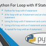 Python For Loop With If Statement - Spark By {Examples}