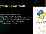 Python List Methods Spark By Examples