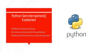 Set Operations Made Simple A Dive Into Python S Intersection Function - Premium Abstract Design Gallery - Ultra HD