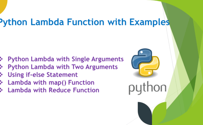 Python Lambda Function With Examples - Spark By {Examples}