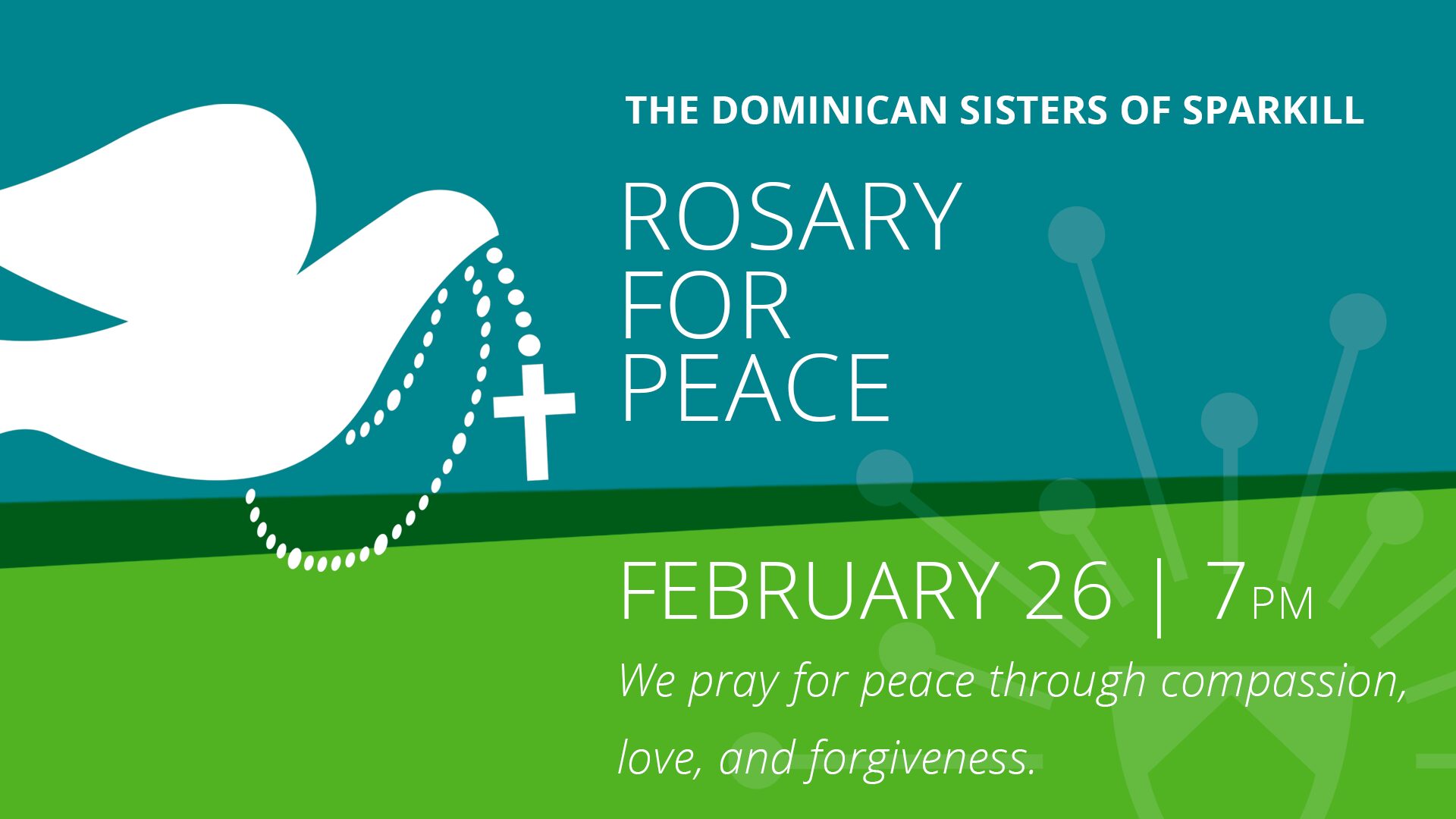 Rosary For Peace February 2026 Dominican Sisters Of Sparkill ROSARY FOR PEACE Feb 2026 