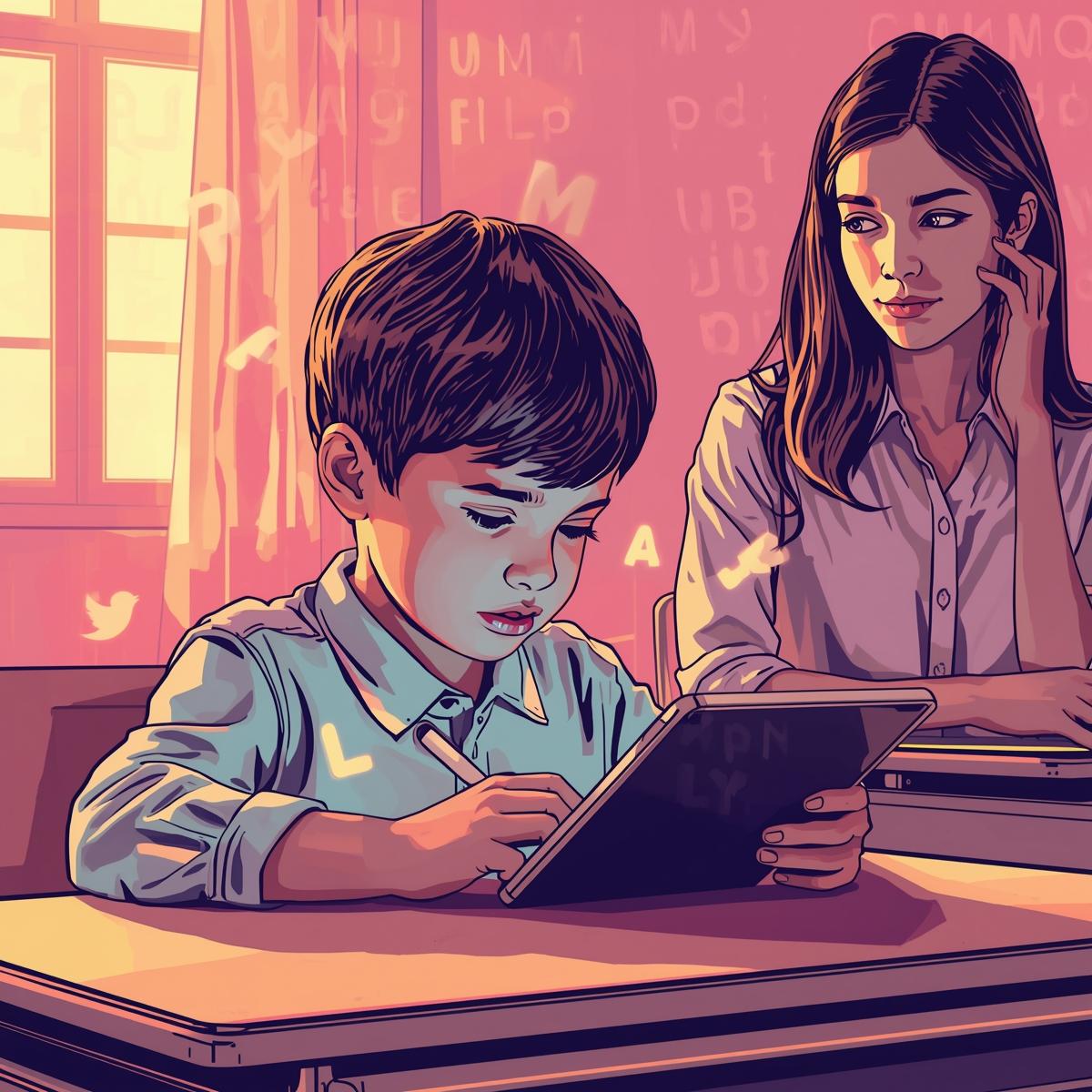 AI dyslexia screening, early dyslexia detection, dyslexia in primary school, AI in education, reading support technology
