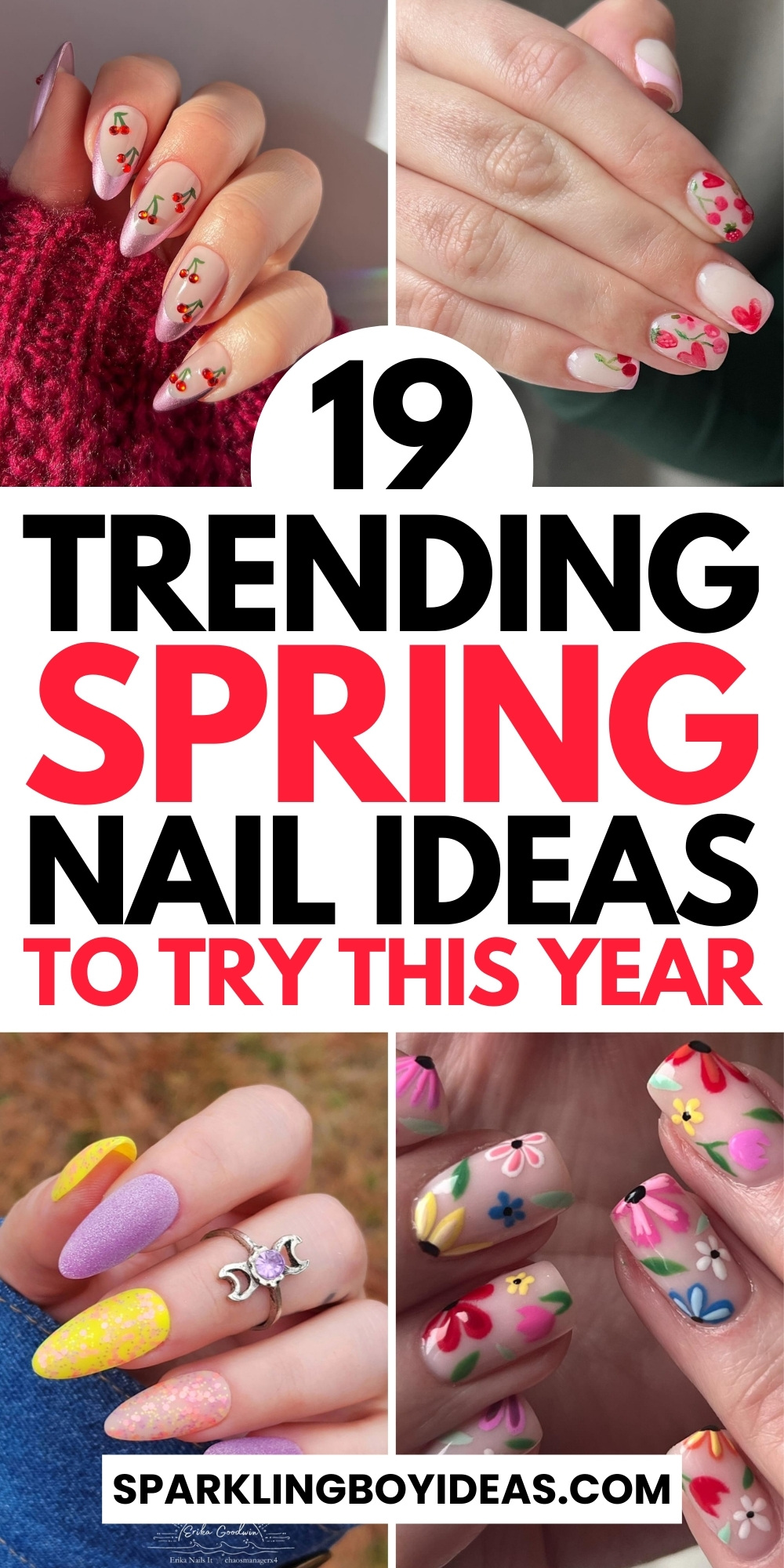 19 fun cute spring nails