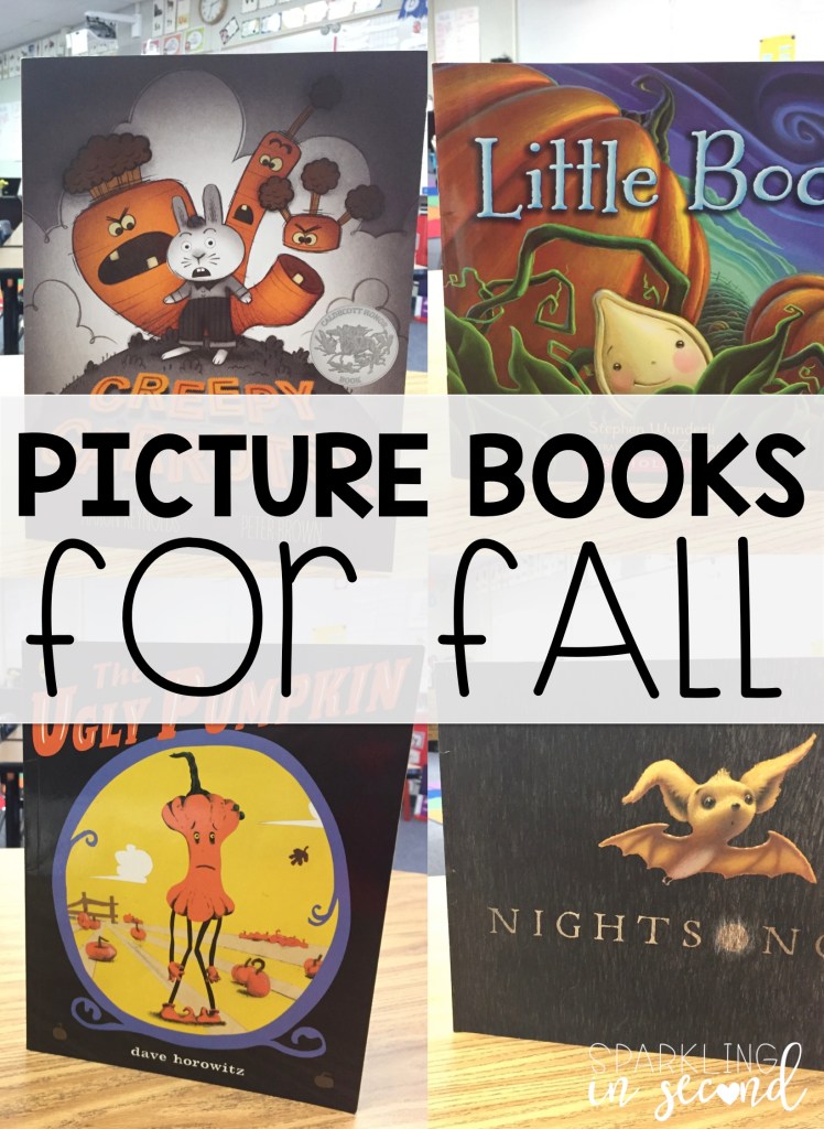 These fall pictures books will engage your students in any subject for fall or Halloween! Use these picture books for teaching during the fall season.