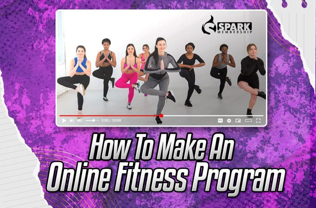 How to make an online fitness program