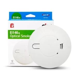 Aico Ei146e Smoke Alarm Optical Mains Powered with Easi-fit Base Aico Ei146e Smoke Alarm Optical Mains Powered with Easi-fit Base