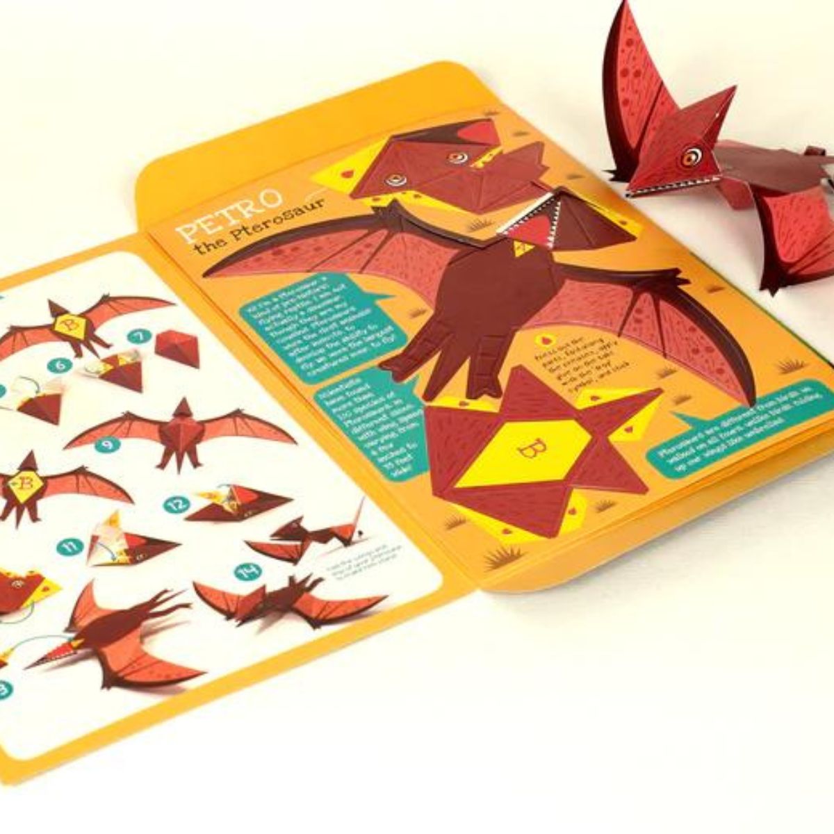 Mini Pterosaur DIY Dinosaur Paper Craft Kit