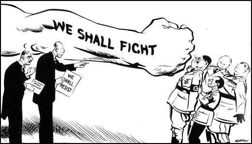 Whether it's to pass that big test, qualify for that big prom. Neville Chamberlain