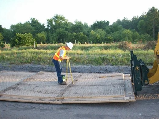 Why do you need ground protection mats for heavy equipment?