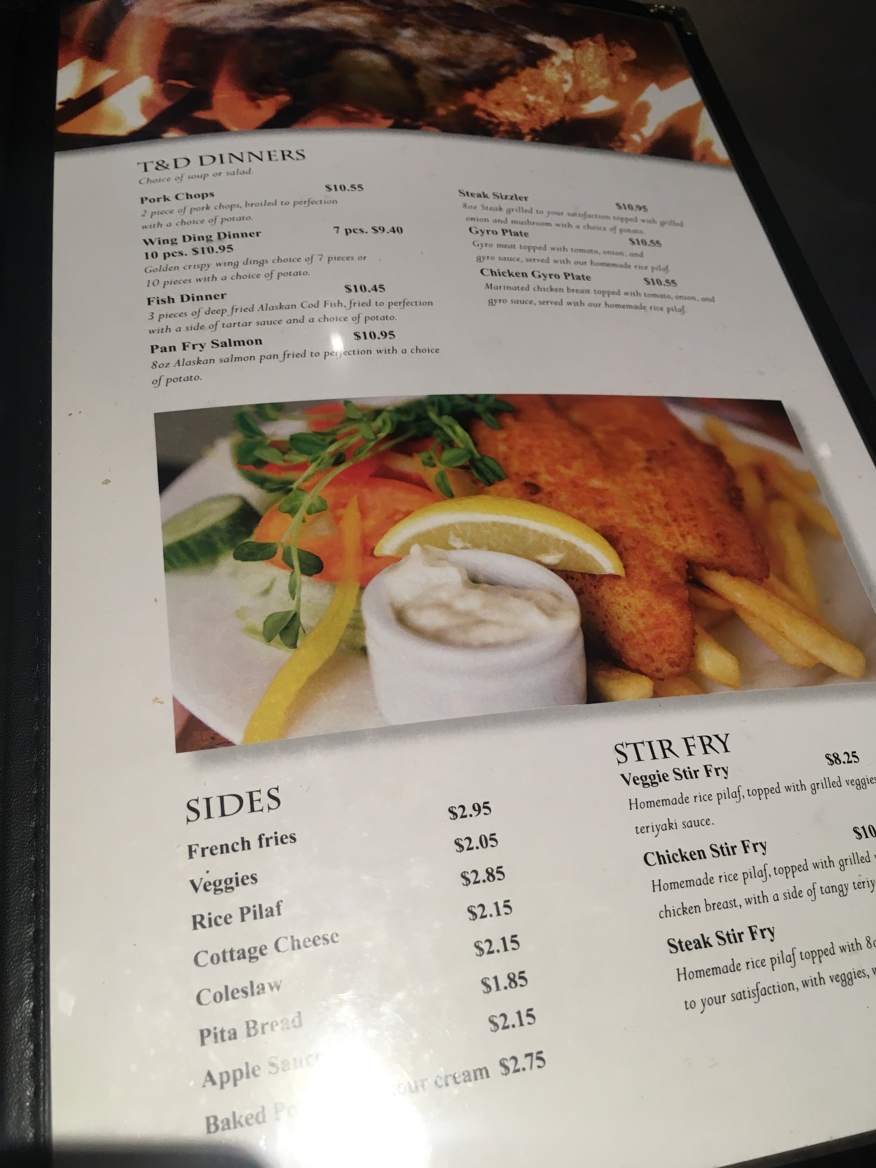 T & D Coney Grill offers stir fry, which our team found unusual. Photo by Jamal Tyler.