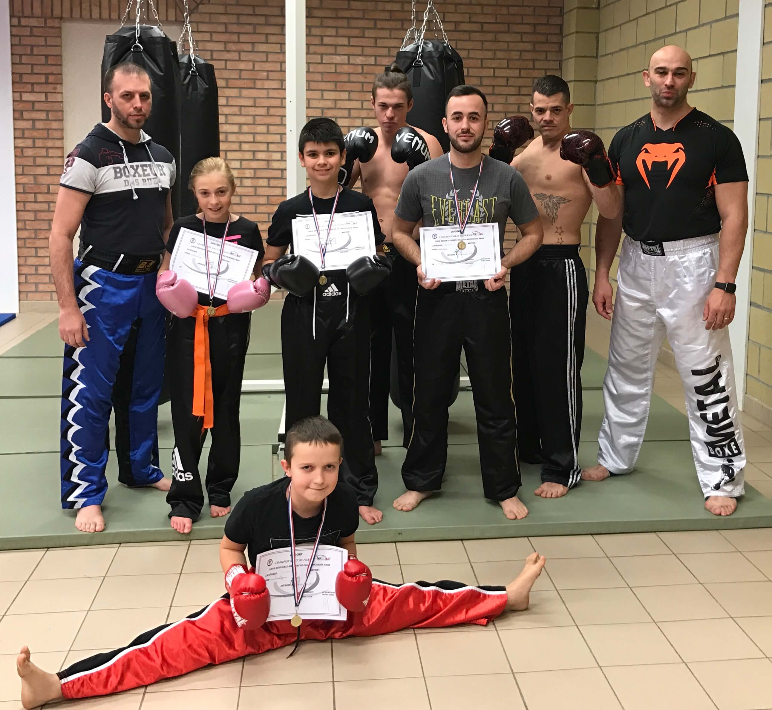 Liste Des Champions De France De Kick boxing Championnat des Hauts de France de Kick-Boxing groupe 1 - Spartiate  Fighting Club d'Arques