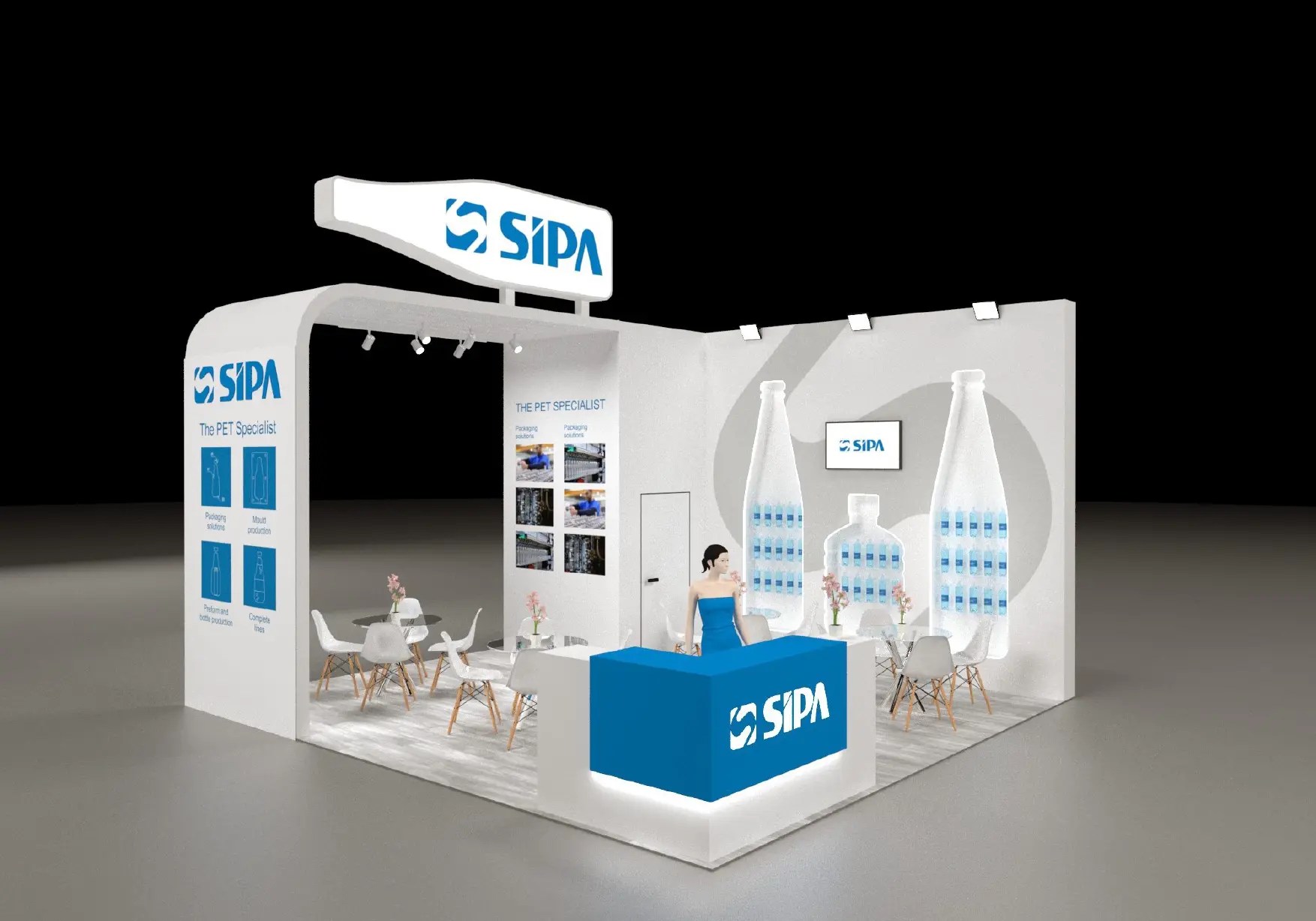 работа Стенд итальянской компании SIPA UPAKEXPO. Москва 2023 1