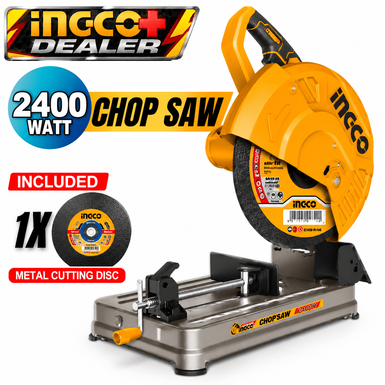 2400W CORDED 14" CHOPSAW