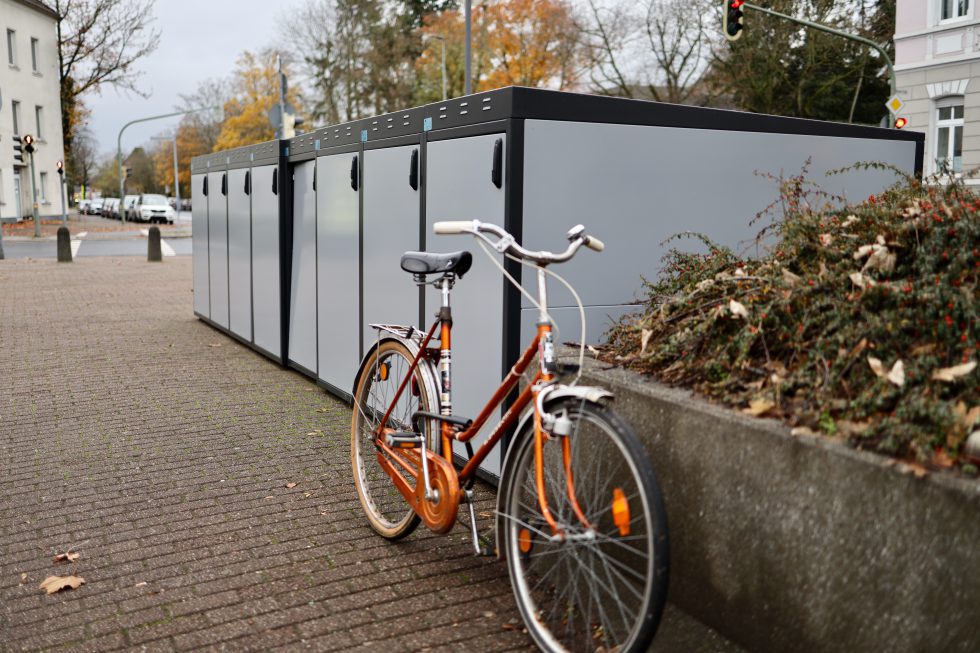 Fahrradbox als Teil unserer Fahrrad-Offensive