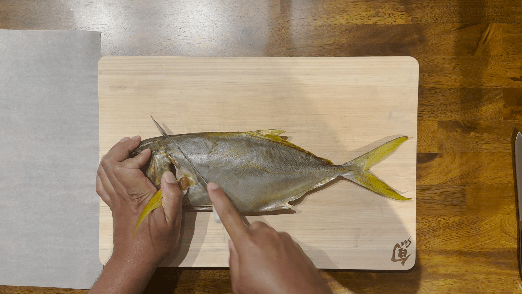 how to fillet a yellow jack