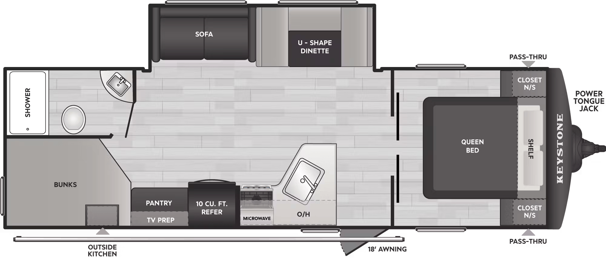 2026 Keystone Springdale Classic RV Specs Guide 2026 Keystone Springdale Classic 269DBCWE Fp 