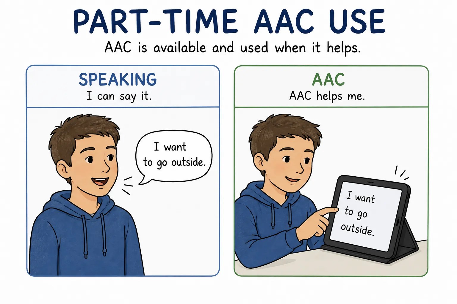 Part-Time AAC Use