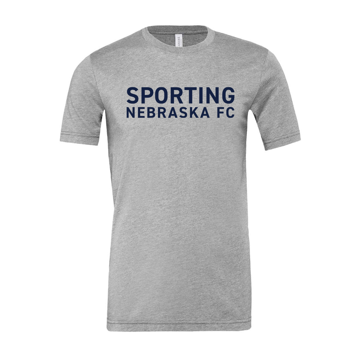 Sporting Nebraska FC - Bella+Canvas T-Shirt (Logo 2)