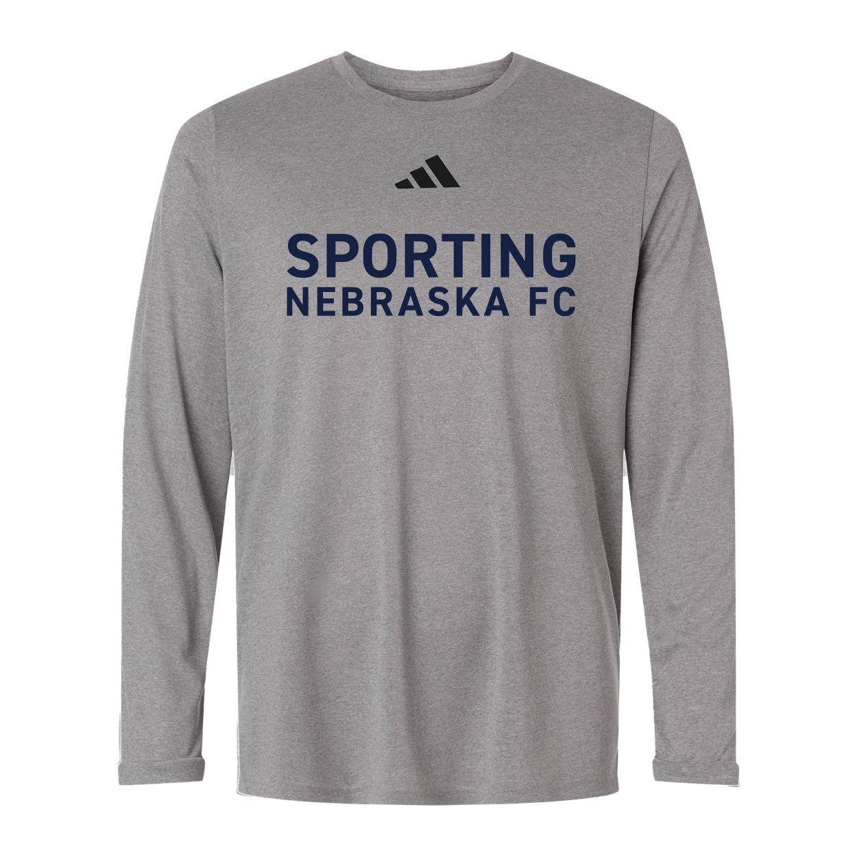 Sporting Nebraska FC - Adidas Pregame Long Sleeve T-Shirt (Logo 2)